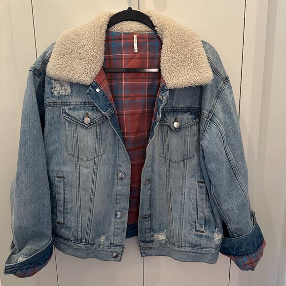 Free People Denim Jacket - Picture 2 of 4